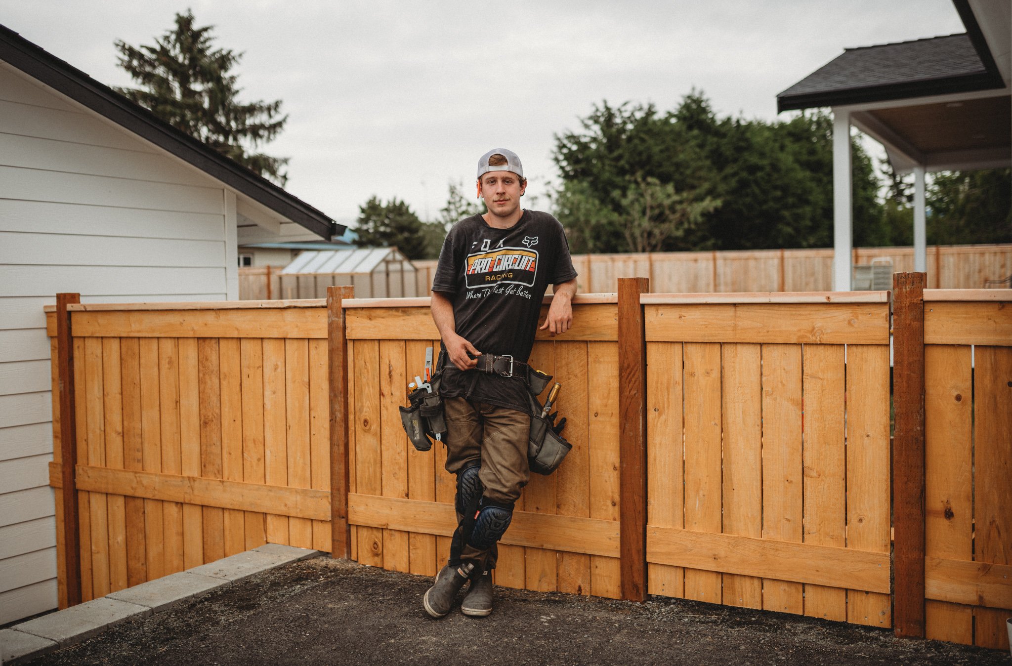 Portrait of Tyler Fritz, owner-operator of Elite Hardscapes & Landscaping — Port Angeles, WA
